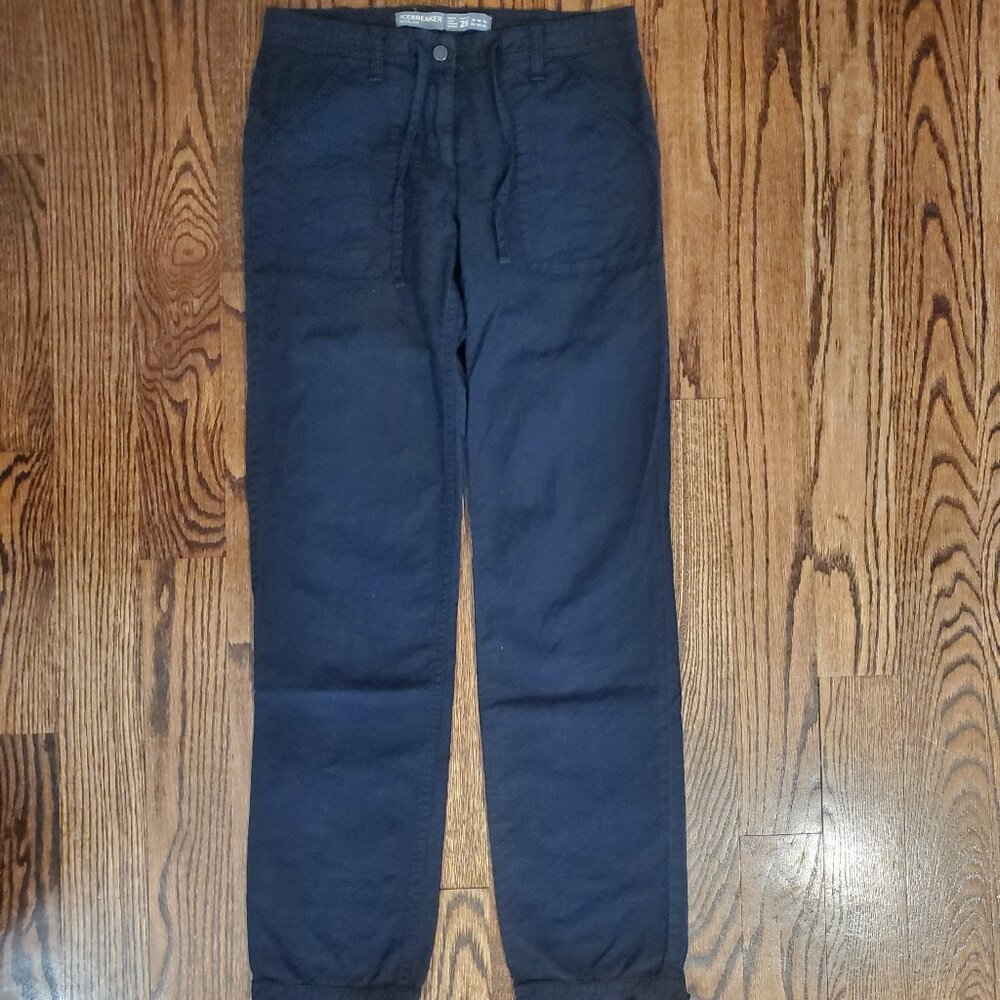 Icebreaker Black Shasta Pants (Women's 26)